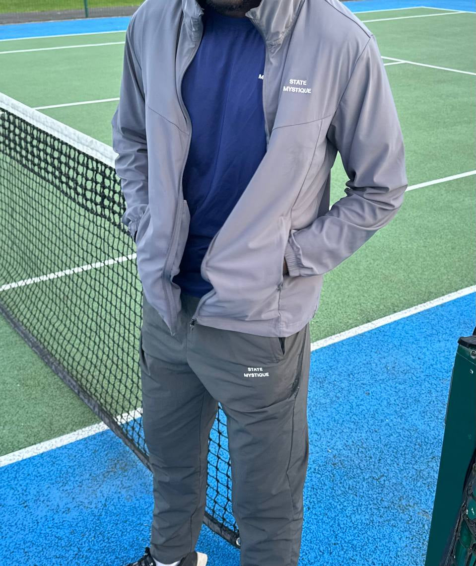 Stealth Grey Tracksuit Bottoms