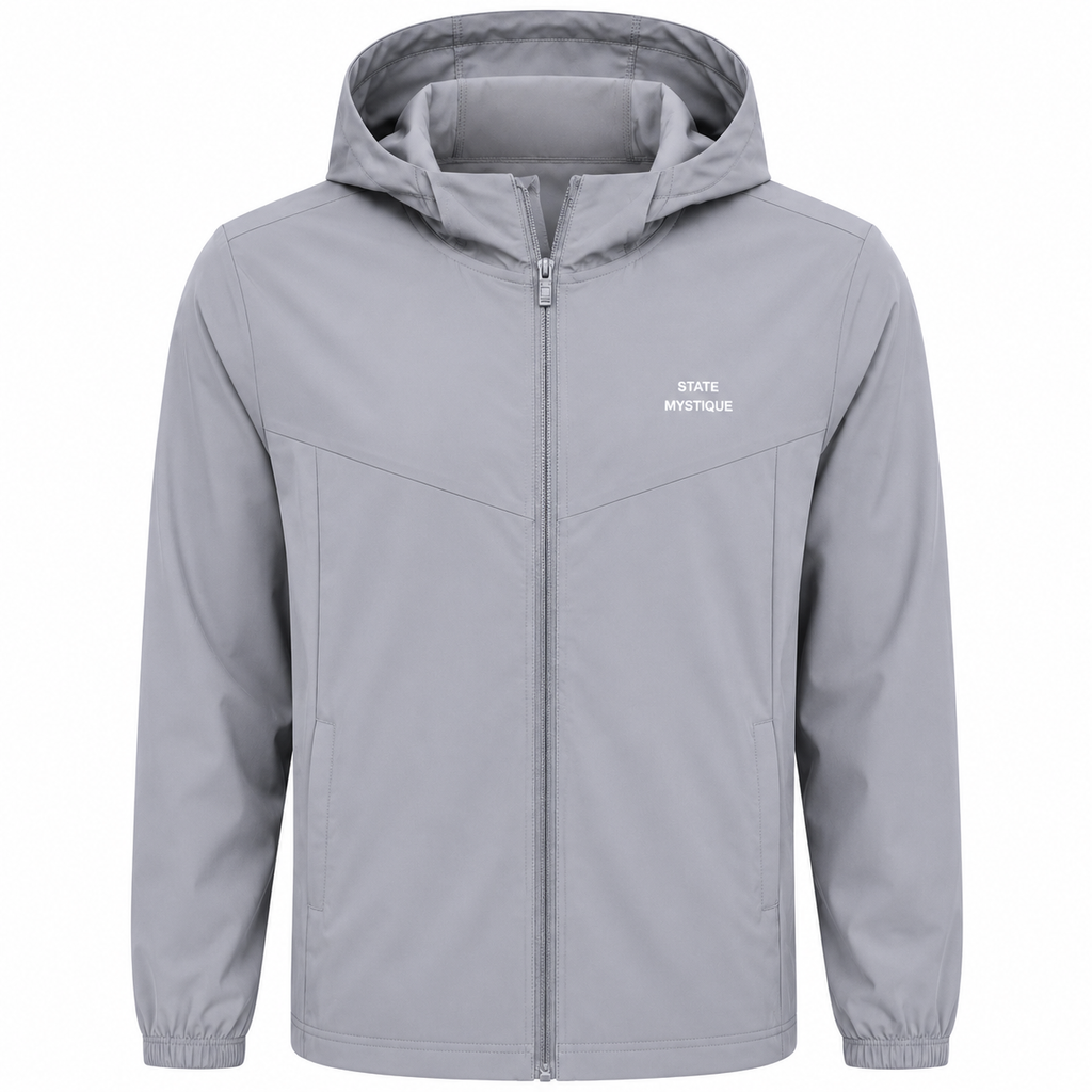 Iron Grey Hooded Zip Up