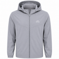 Iron Grey Hooded Zip Up