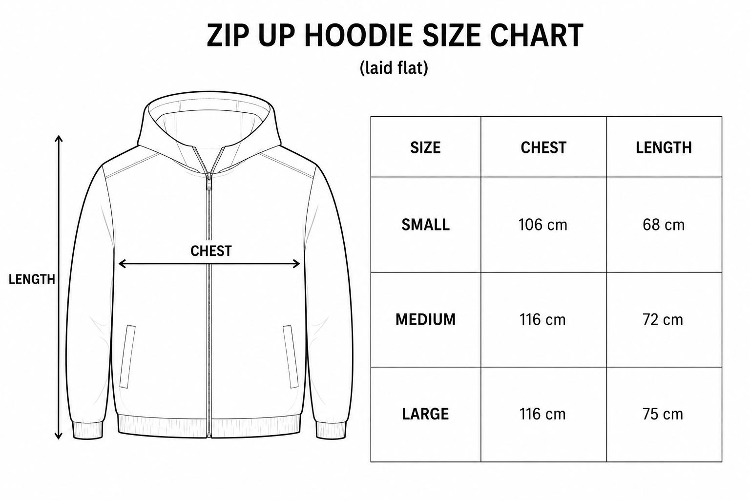 Iron Grey Hooded Zip Up