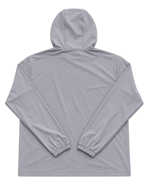 Iron Grey Hooded Zip Up